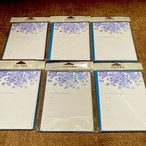 3/$20.  Bridal Shower Invitations